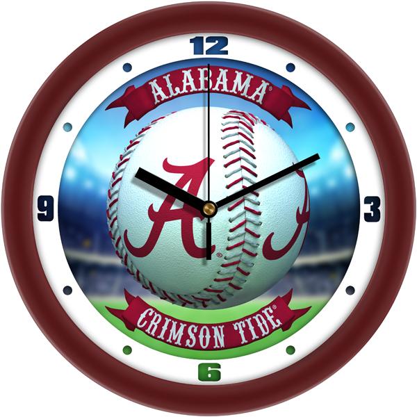 Alabama Crimson Tide - Home Run Wall Clock - SuntimeDirect